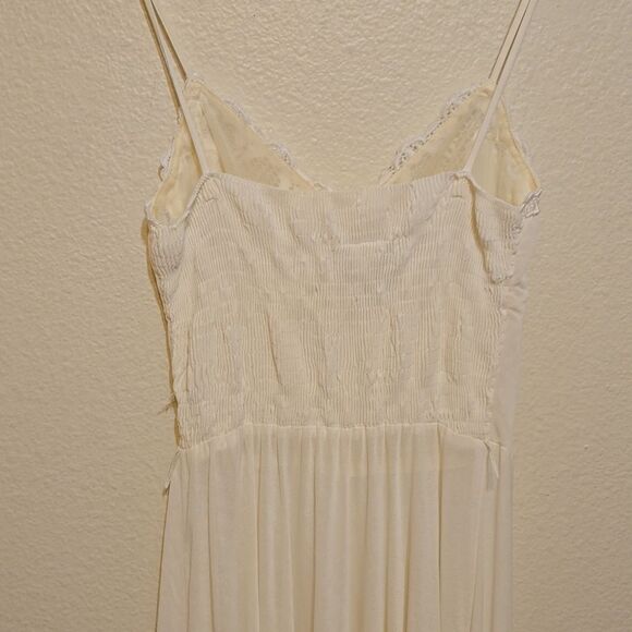 TD4 BY ELECTRA SMOCKED BACK VINTAGE NIGHTGOWN  SIZE 7 - Picture 3 of 9